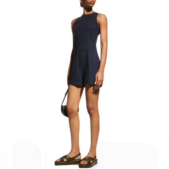 Vince Pants - NWT Vince Linen Romper
